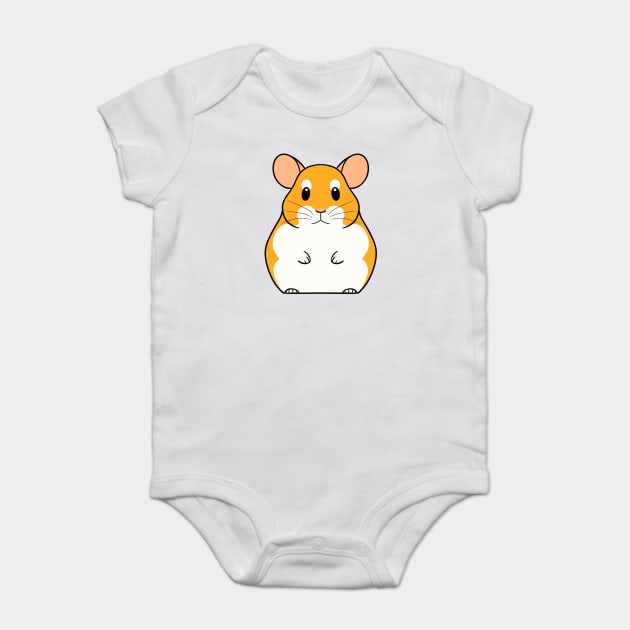 Robo Dwarf Hamster Baby Bodysuit by DeguArts
